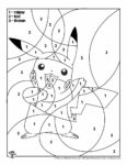 10 Pokémon Coloring Pages Color By Number: Unleash Your Inner Artist and Dive into the World of Pokémon!