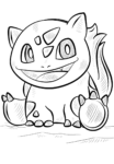 10 Captivating Coloring Pages Featuring the Beloved Pokémon, Bulbasaur