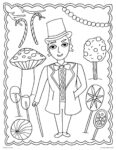 10 Willy Wonka Printable Coloring Pages for Imagination and Delight
