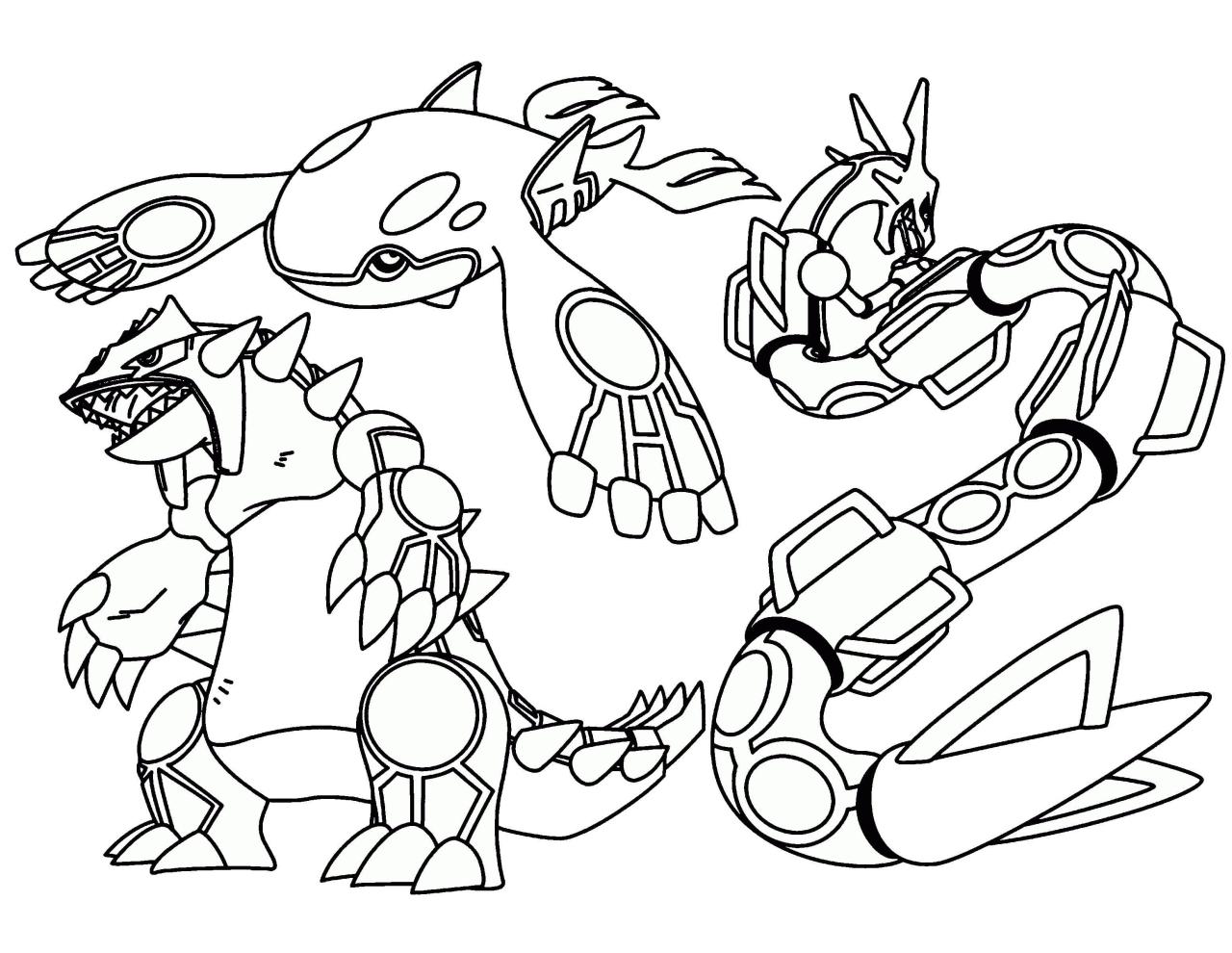 10 Mega Pokemon Coloring Pages Printable for Unleashing Your Inner Artist