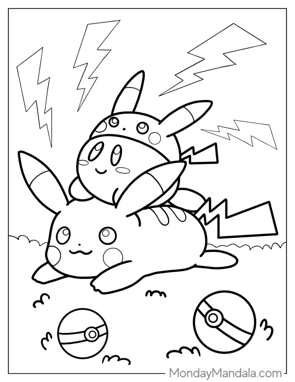 28 Kirby Coloring Pages Free Printable for Kids