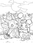 Halloween Pokemon Coloring Pages - Halloween Coloring Pages