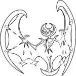 10 Lunala Pokémon Coloring Pages: Unleash Your Inner Artist