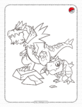 10 Rock Type Pokemon Coloring Pages for Creative and Educational Fun