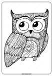 31+ Aesthetic Owl Printables for Valentine’s Day: Free & Cute