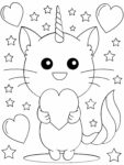 31+ Fun & Cute Valentines Couple Coloring Pages for Kids to Enjoy