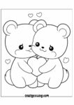 31+ Hand-drawn Valentines Couple Coloring Pages for a Personal Touch