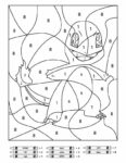 31+ Pokemon Number Coloring Sheets for Kids
