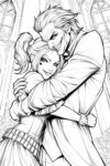 31+ Romantic Valentines Couple Coloring Pages for a Memorable Valentine's Day