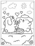 31+ Romantic Valentines Couple Coloring Pages for Love and Relaxation