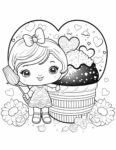 31+ Valentines Couple Coloring Pages for a Fun & Heartwarming Experience