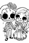 31+ Vintage Valentines Couple Coloring Pages for a Classic Look